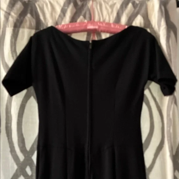 Classic Vintage Black Midi Dress - Picture 5 of 7